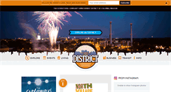 Desktop Screenshot of discoverthedistrict.com
